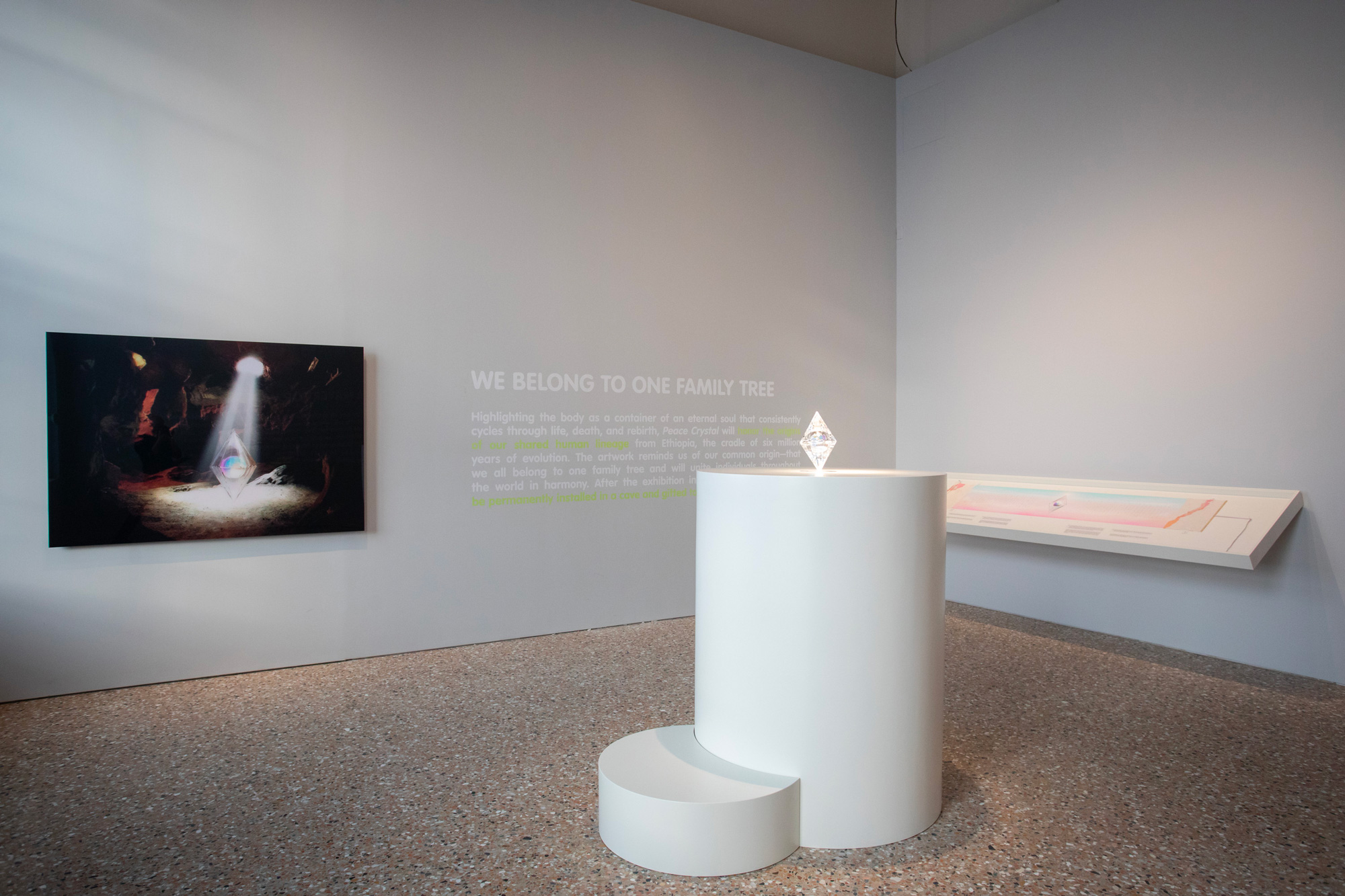 Mariko Mori, Peace Crystal, 2016 - 2024